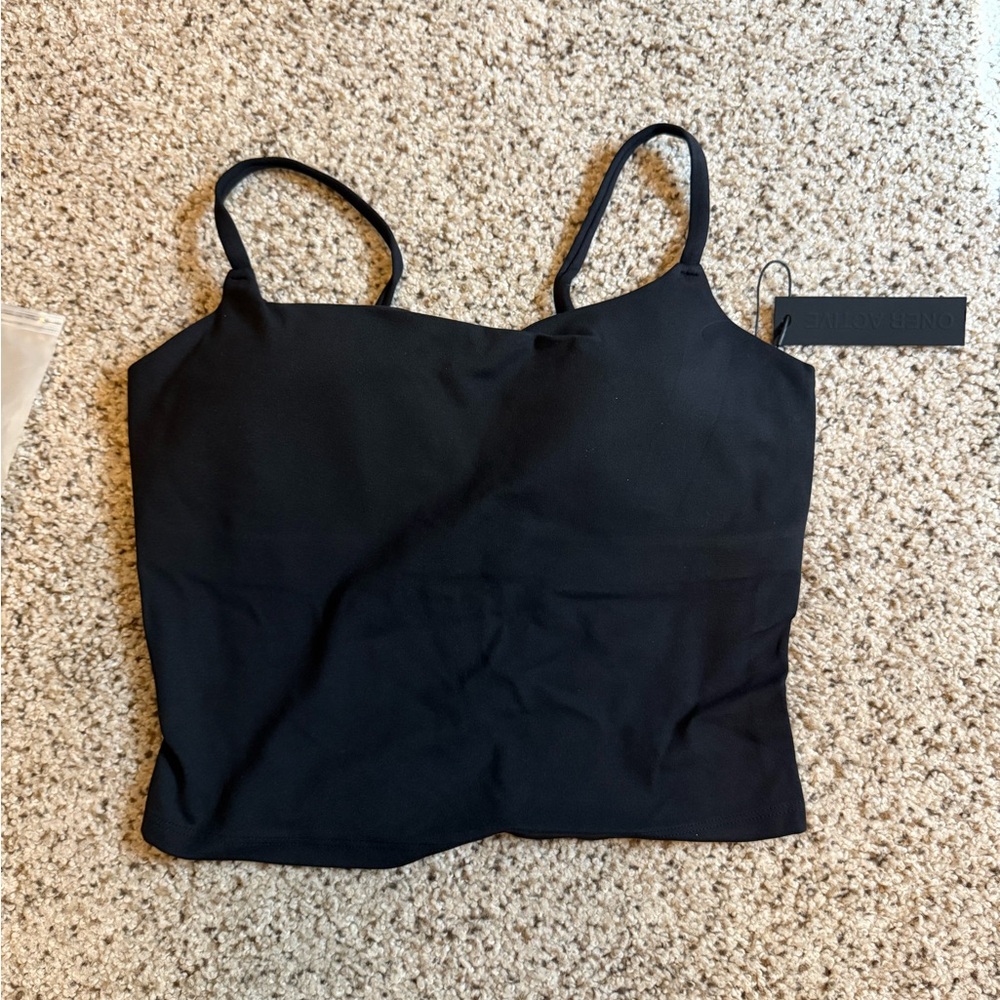 Oner Active Soft Motion Strappy Mid Vest w/ Built in Shelf